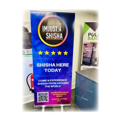 Shisha Pull-Up Banner